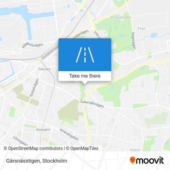 Gärsnässtigen map
