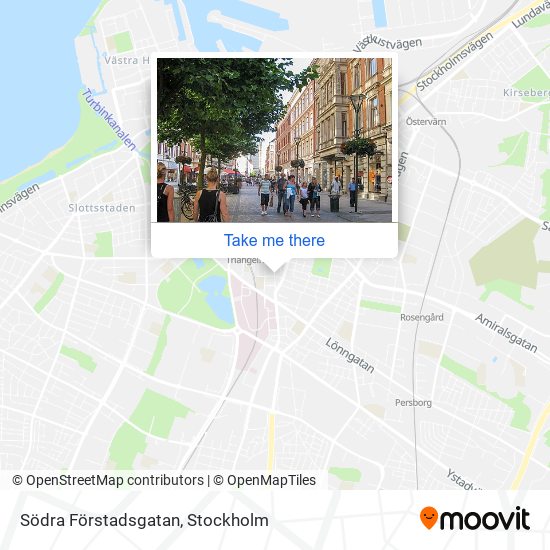 Södra Förstadsgatan map