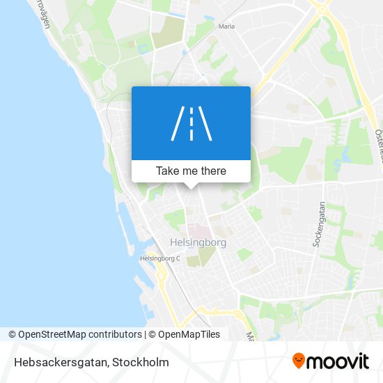 Hebsackersgatan map