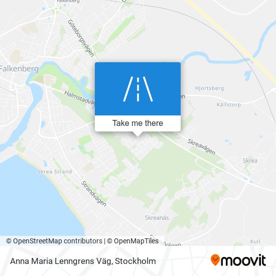 Anna Maria Lenngrens Väg map