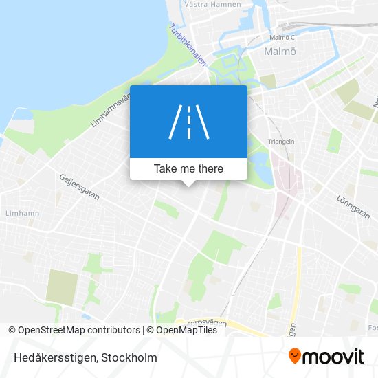 Hedåkersstigen map