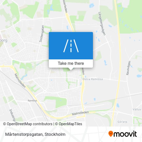Mårtenstorpsgatan map