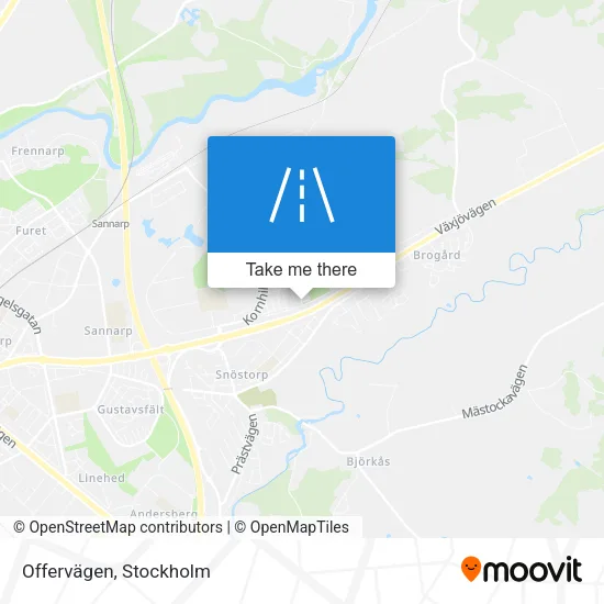 Offervägen map
