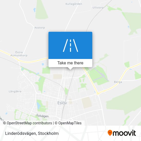 Linderödsvägen map