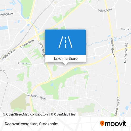 Regnvattensgatan map