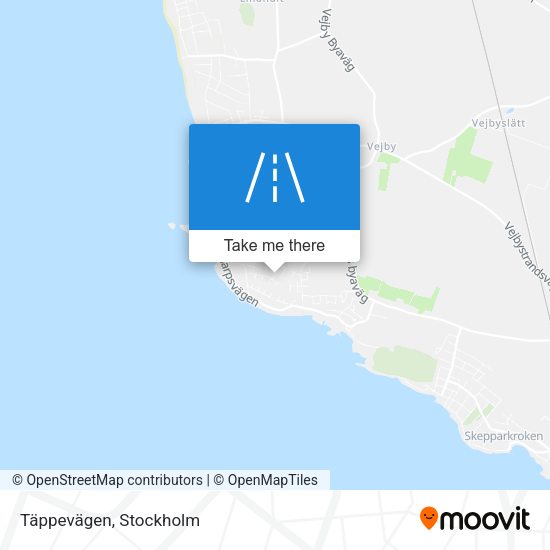 Täppevägen map