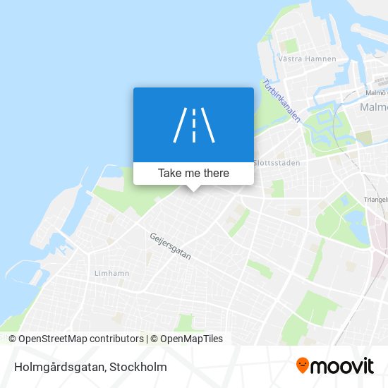 Holmgårdsgatan map