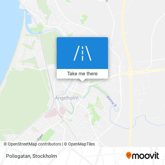 Polisgatan map