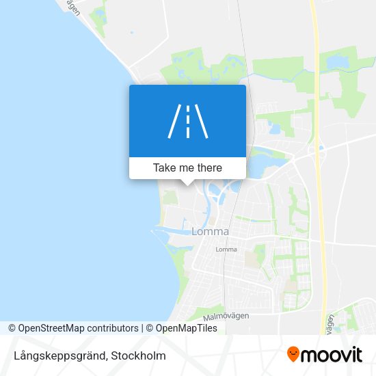 Långskeppsgränd map