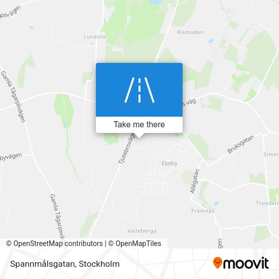 Spannmålsgatan map