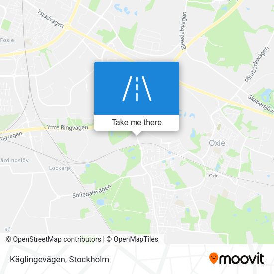 Käglingevägen map
