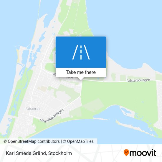 Karl Smeds Gränd map