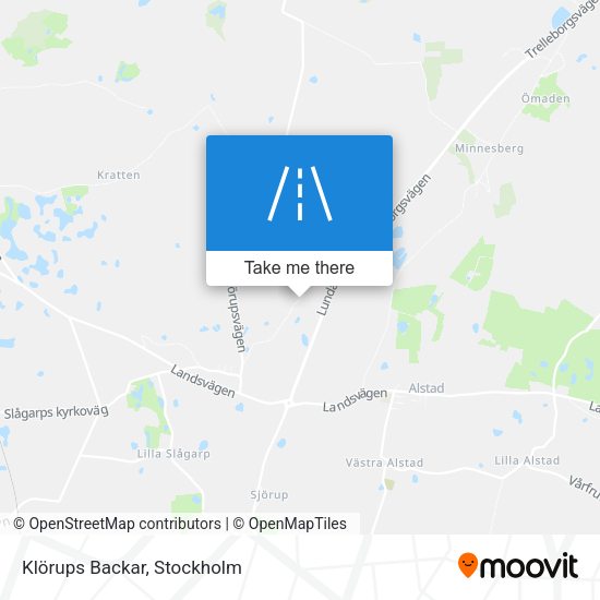 Klörups Backar map