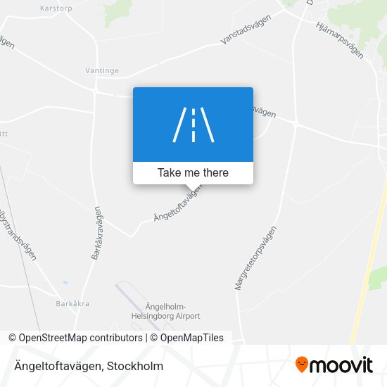Ängeltoftavägen map