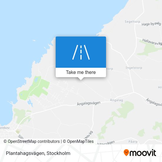 Plantahagsvägen map