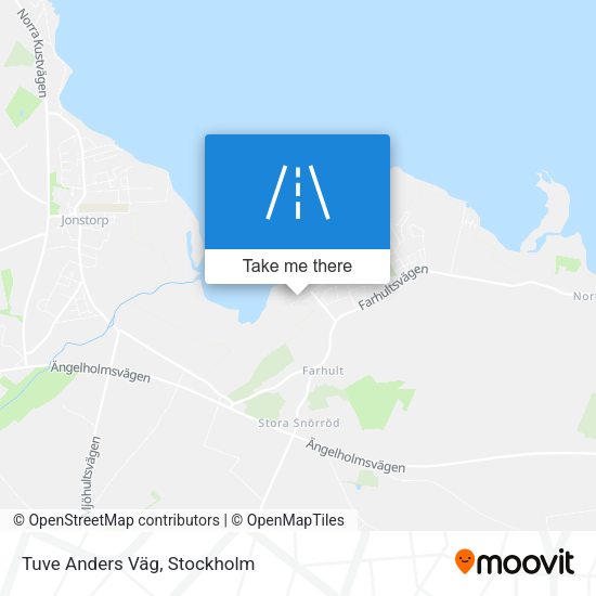 Tuve Anders Väg map