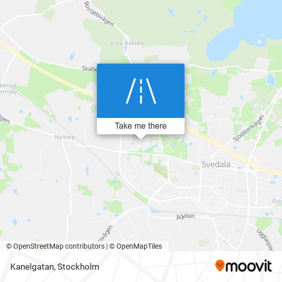 Kanelgatan map