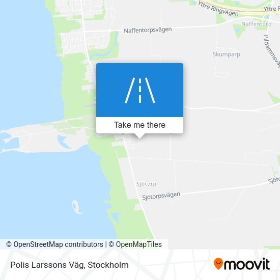 Polis Larssons Väg map