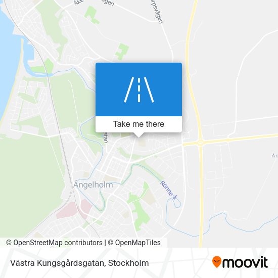 Västra Kungsgårdsgatan map