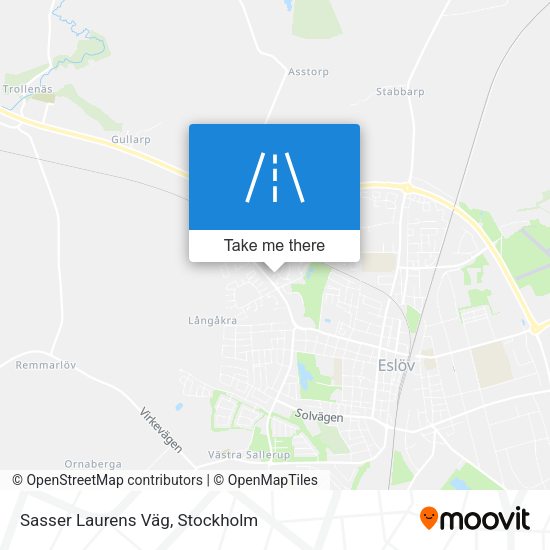 Sasser Laurens Väg map