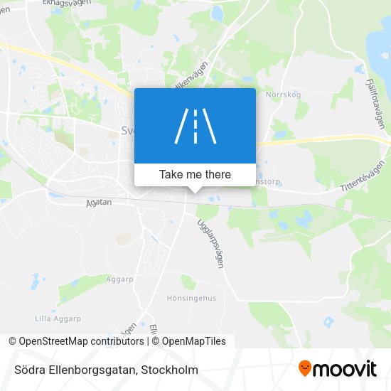 Södra Ellenborgsgatan map