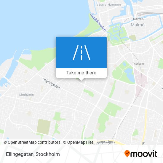 Ellingegatan map