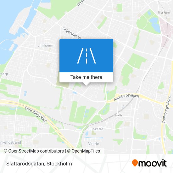 Slättarödsgatan map