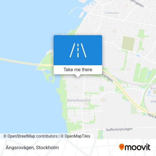 Ängsrovägen map