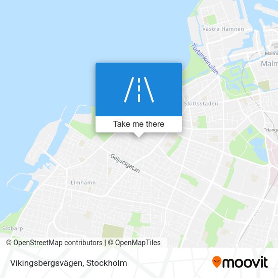 Vikingsbergsvägen map