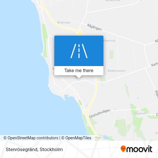 Stenrösegränd map