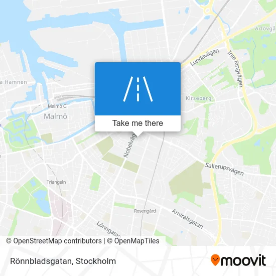 Rönnbladsgatan map
