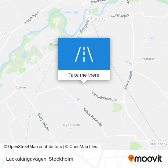 Lackalängavägen map