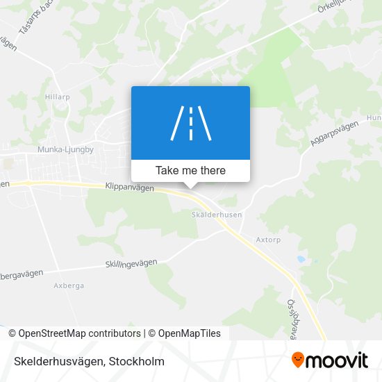 Skelderhusvägen map