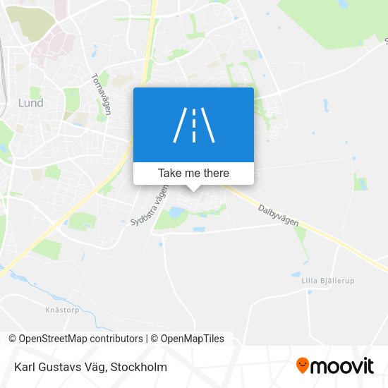 Karl Gustavs Väg map