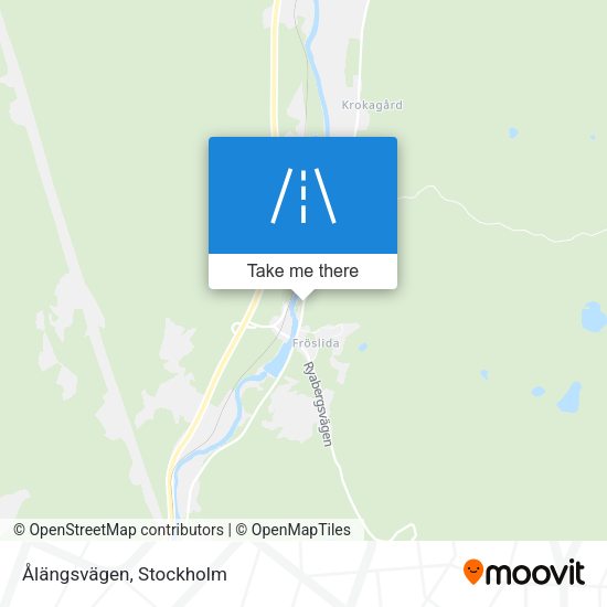 Ålängsvägen map