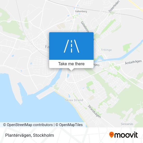 Plantérvägen map