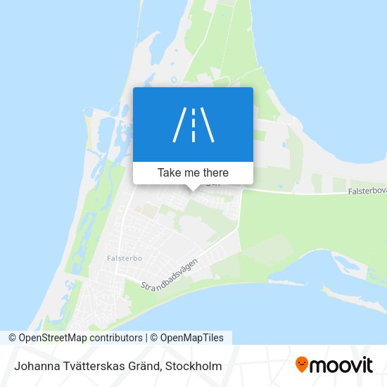 Johanna Tvätterskas Gränd map