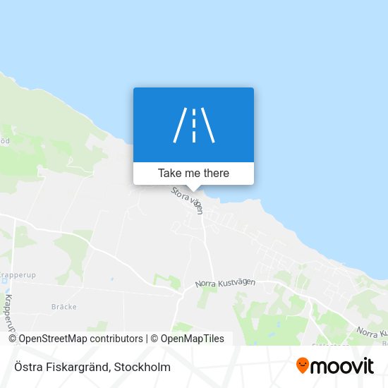 Östra Fiskargränd map