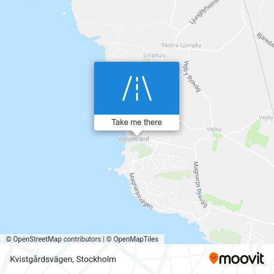 Kvistgårdsvägen map
