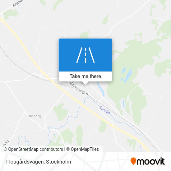 Floagårdsvägen map