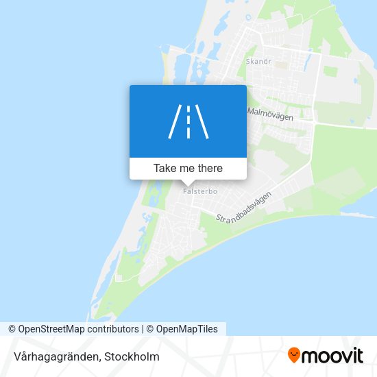 Vårhagagränden map