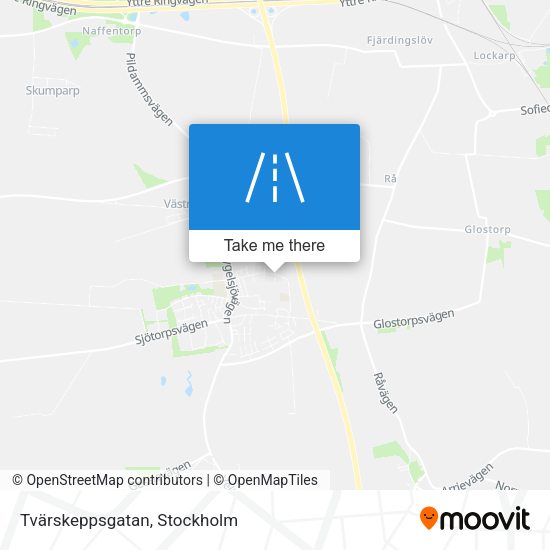 Tvärskeppsgatan map