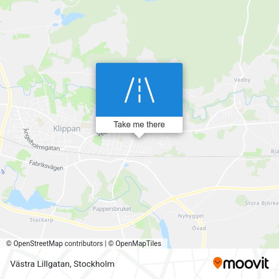 Västra Lillgatan map