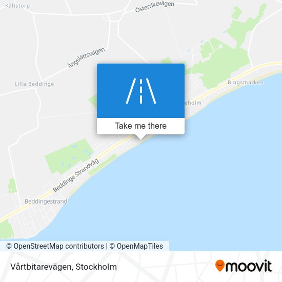 Vårtbitarevägen map