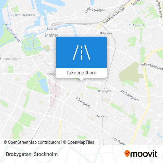 Brobygatan map