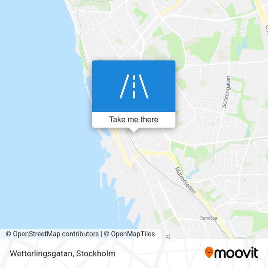 Wetterlingsgatan map