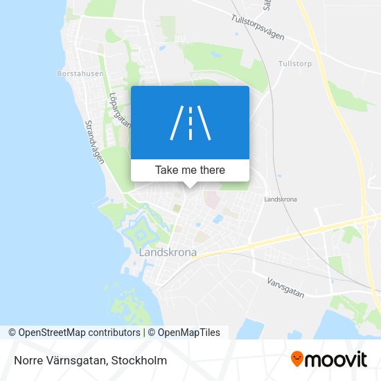 Norre Värnsgatan map