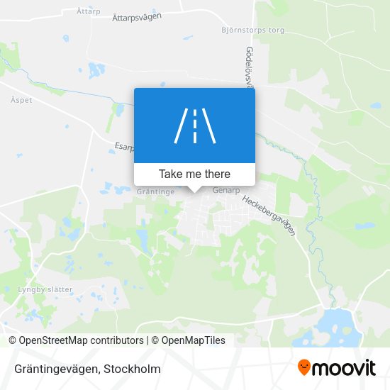Gräntingevägen map