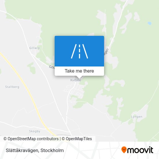 Slättåkravägen map