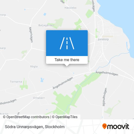 Södra Unnarpsvägen map